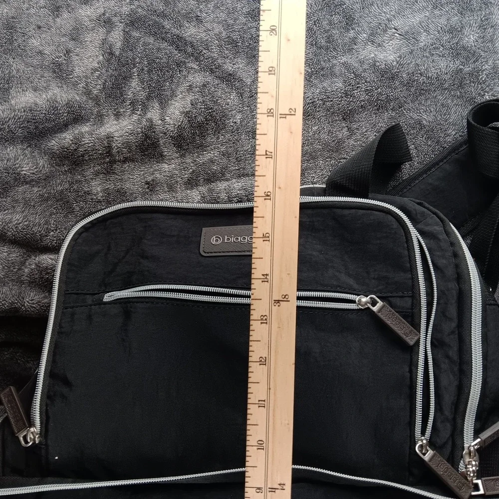 Biaggi Zipsak Rolling Carry On Luggage Bag Black‎ Lightweight Travel
